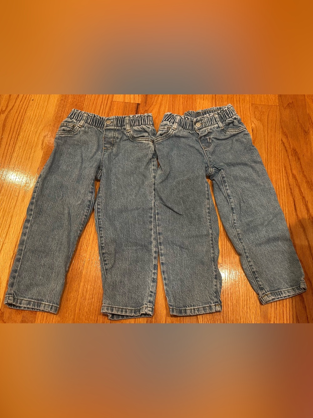 Cat & Jack Light Blue Kids Denim Jeans with Elastic Waist